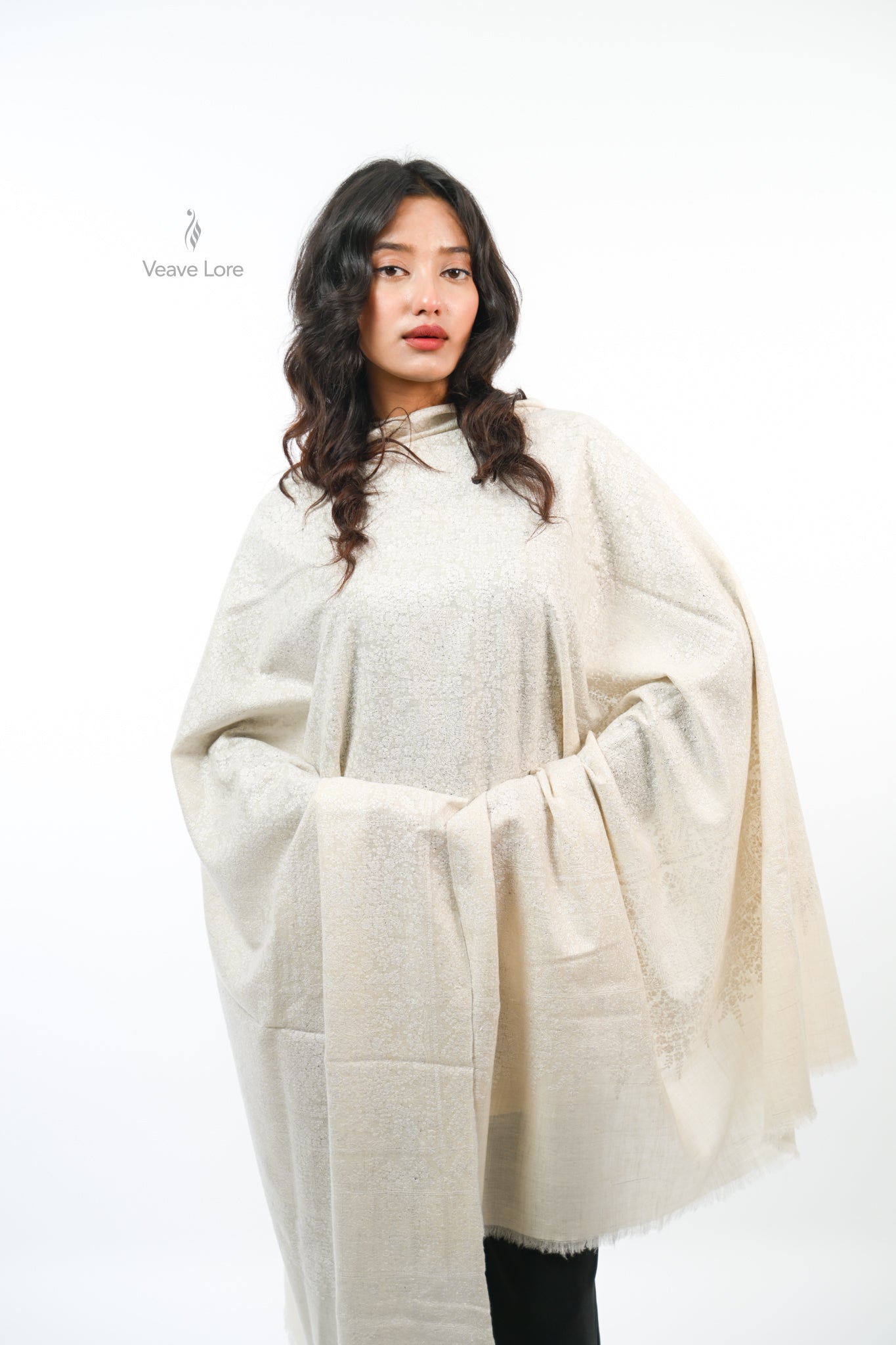 Sadaf Pearl Pashmina Shawl