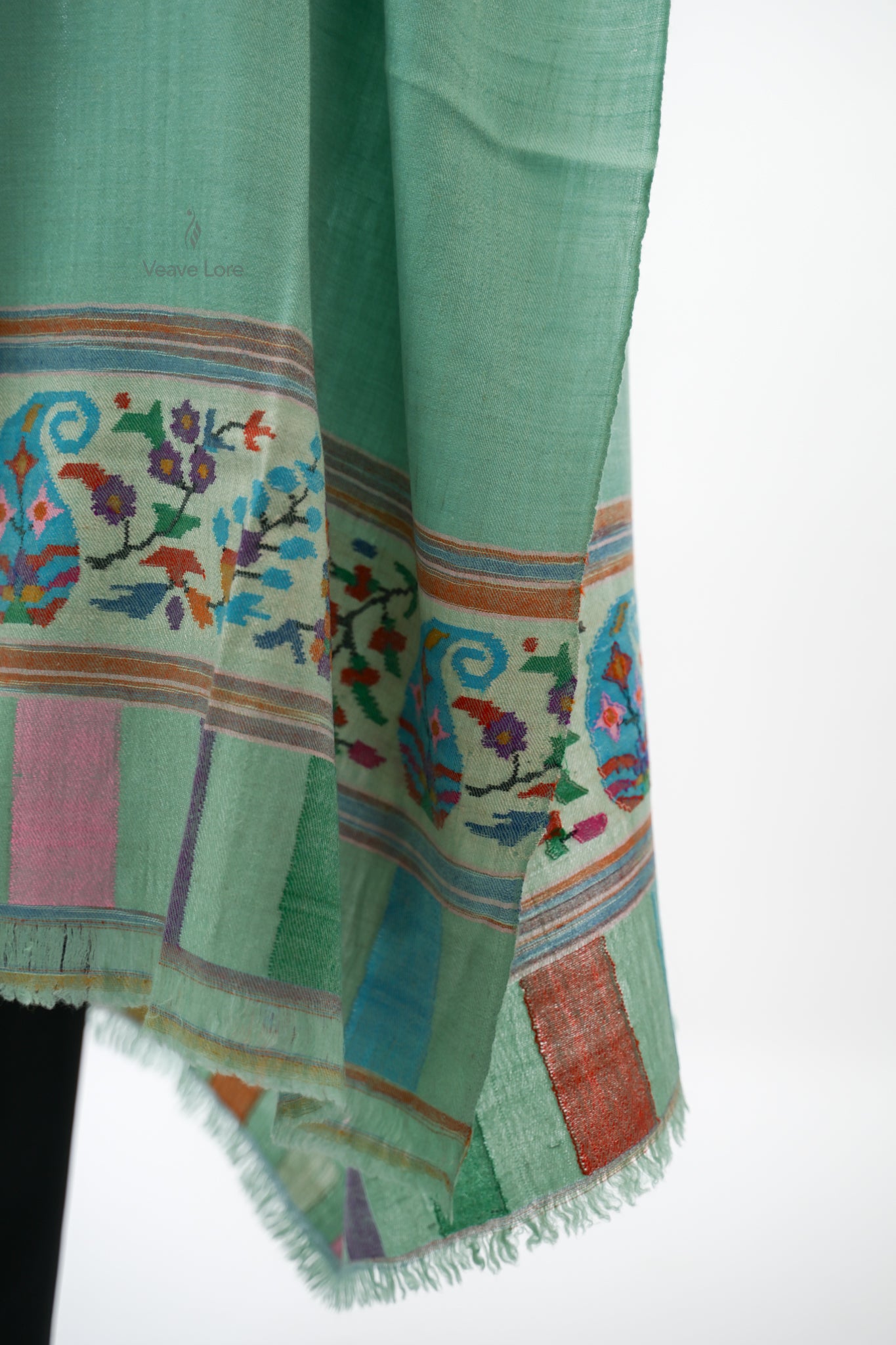 Sabzazaar The Verdant Meadow Pashmina Shawl