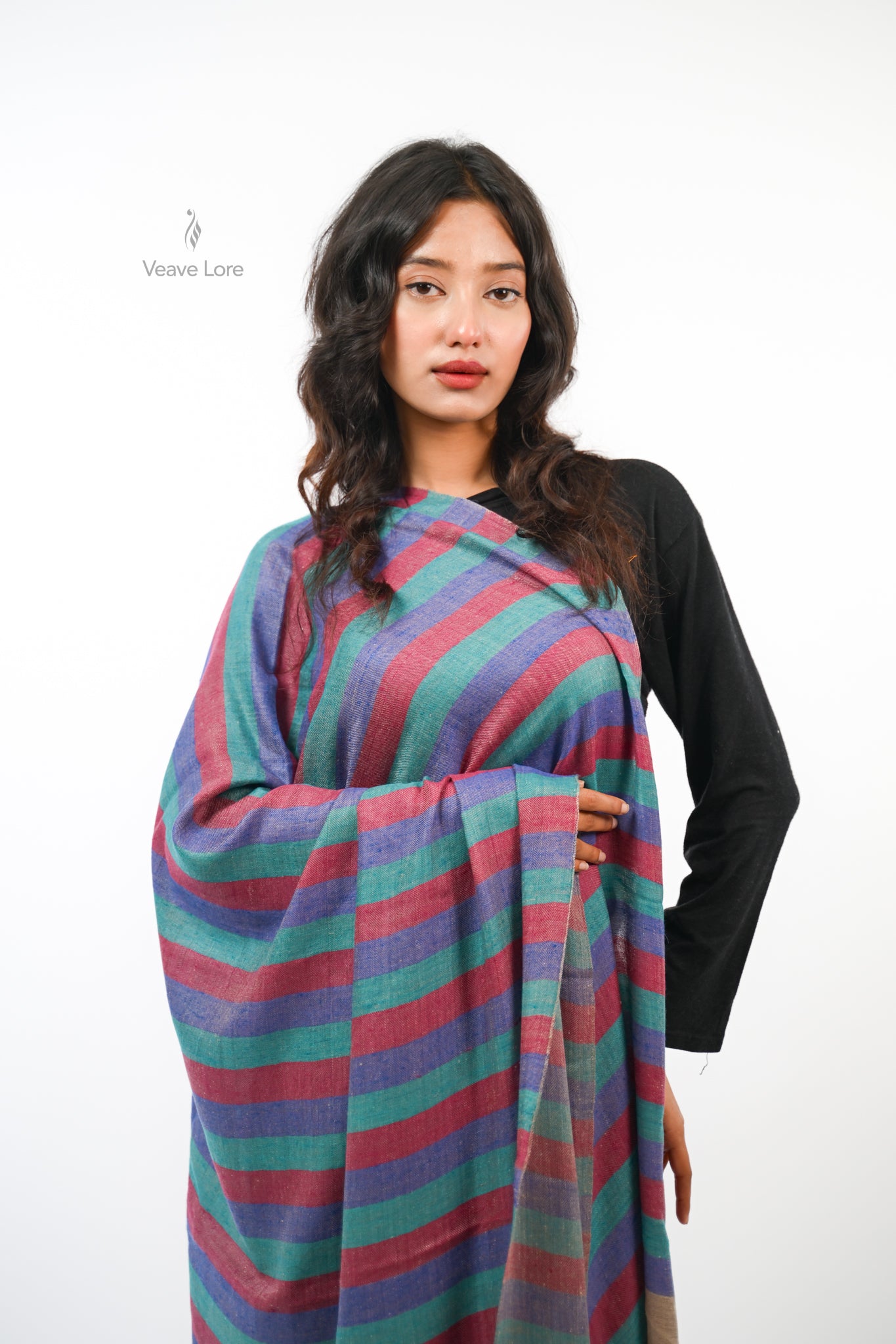 Qaleen Mosaic Pashmina Shawl