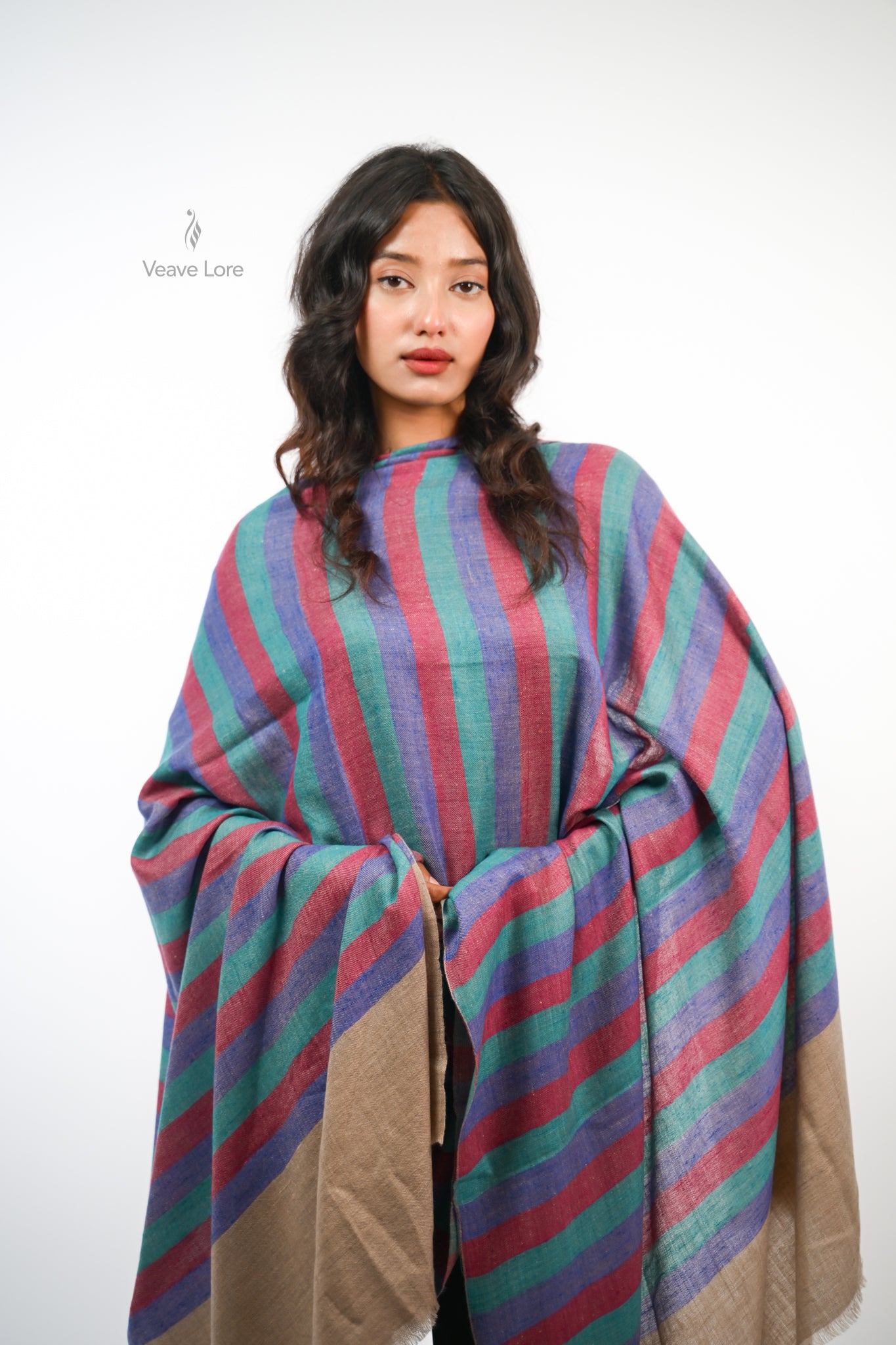 Qaleen Mosaic Pashmina Shawl