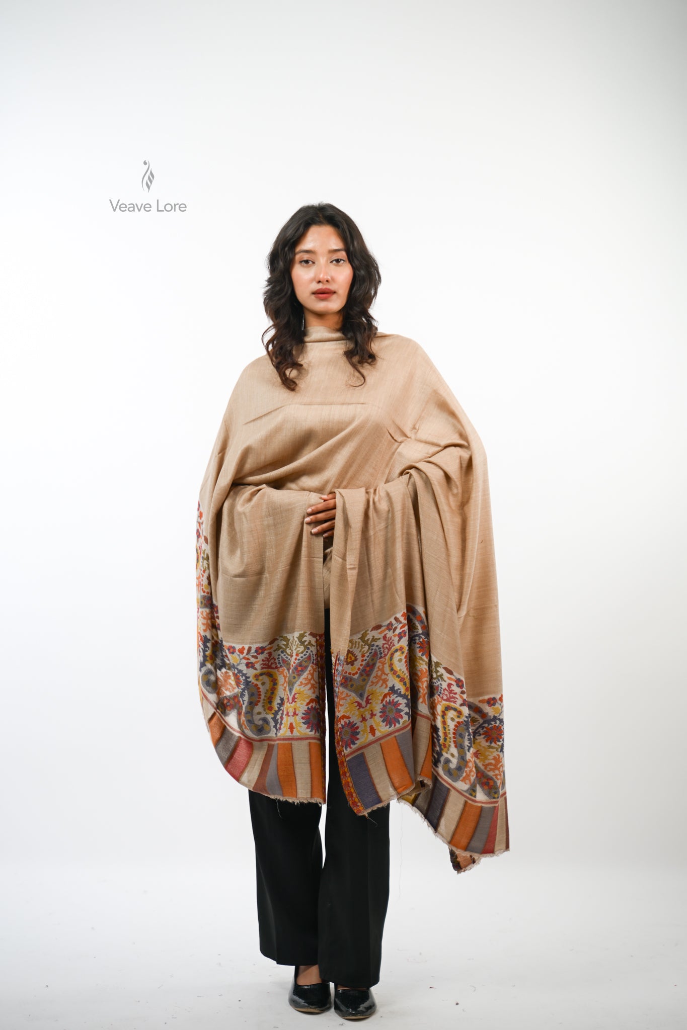Zard Kani Palledar Shawl