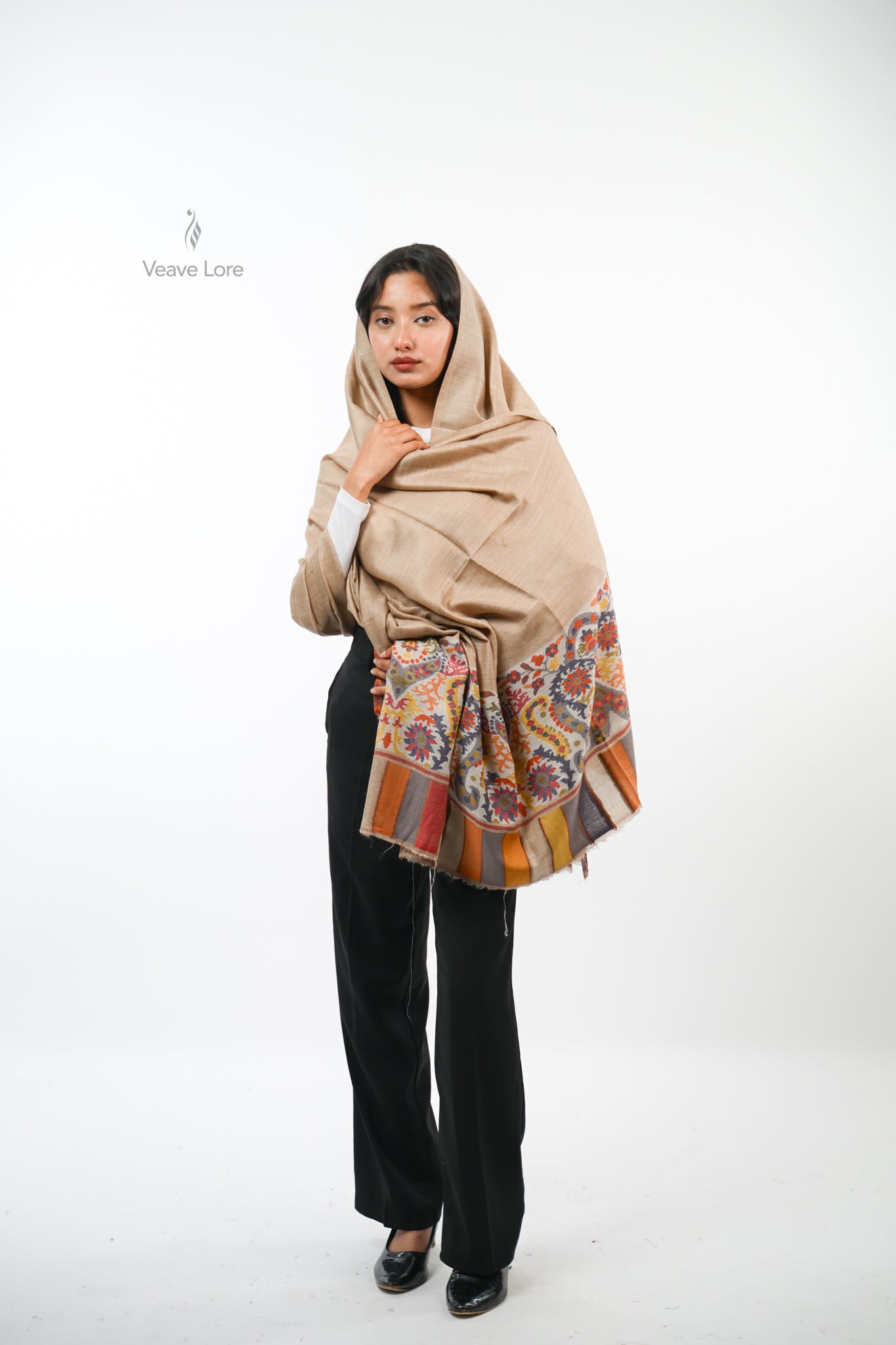 Zard Kani Palledar Shawl
