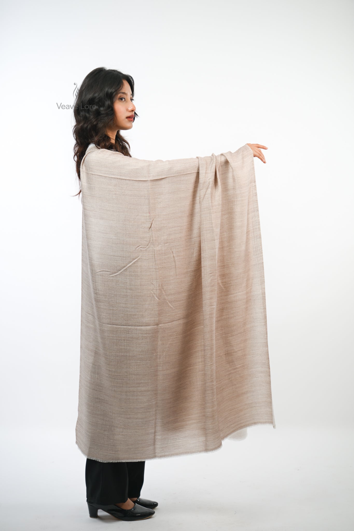 Do-Rangi Reversible Fine Wool Shawl