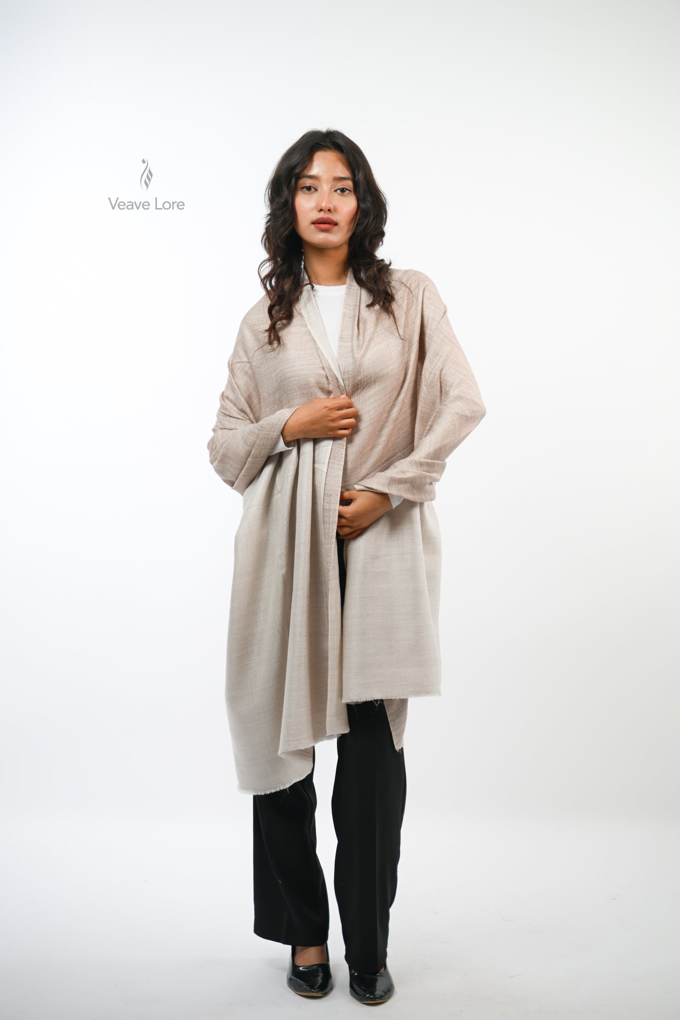 Do-Rangi Reversible Fine Wool Shawl