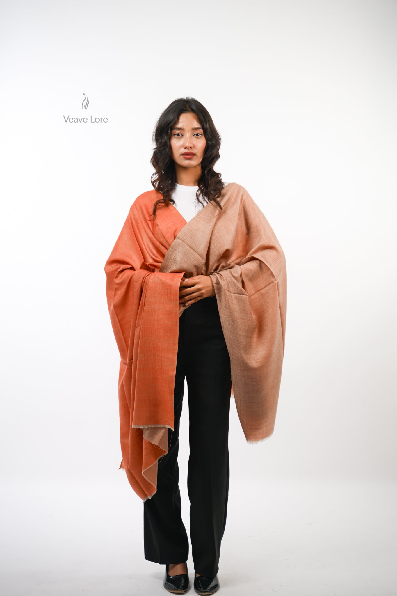 Aatish Reversible Fine Wool Shawl
