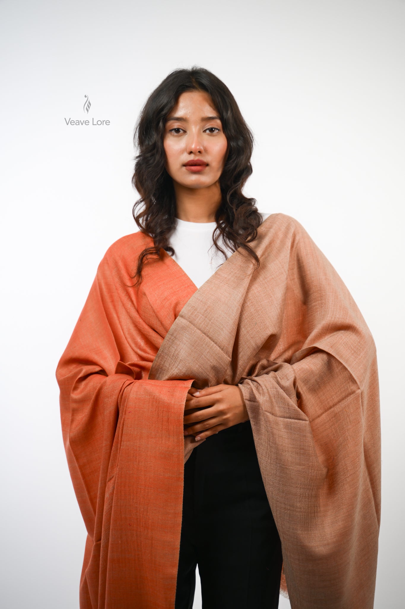 Aatish Reversible Fine Wool Shawl
