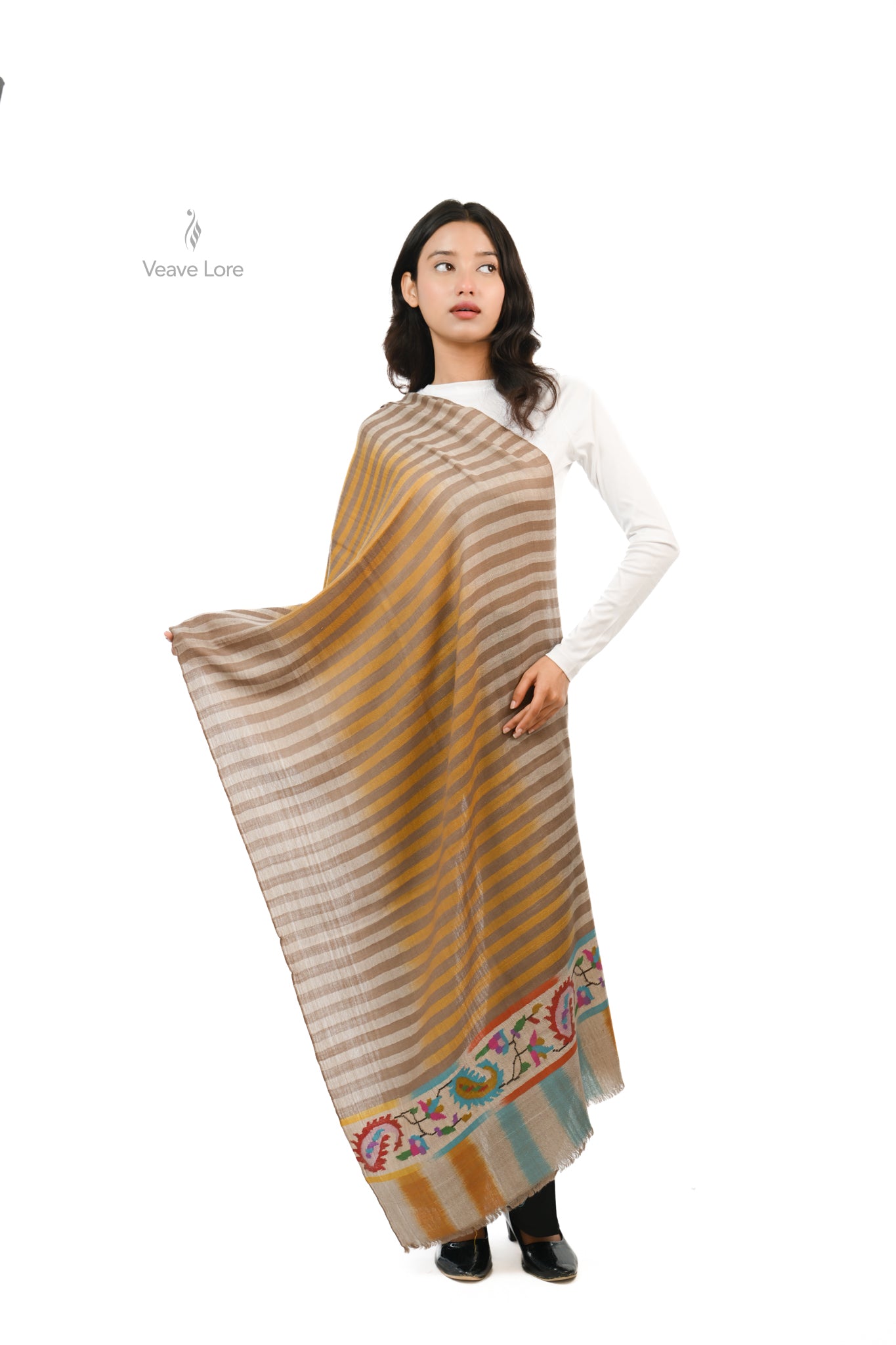 Lehar-o-Noor Pashmina Stole