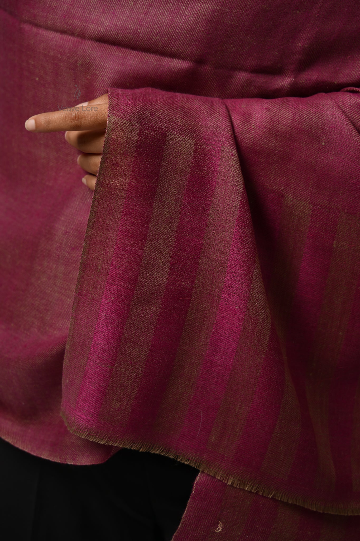 Dilruba Sangria Pashmina Stole
