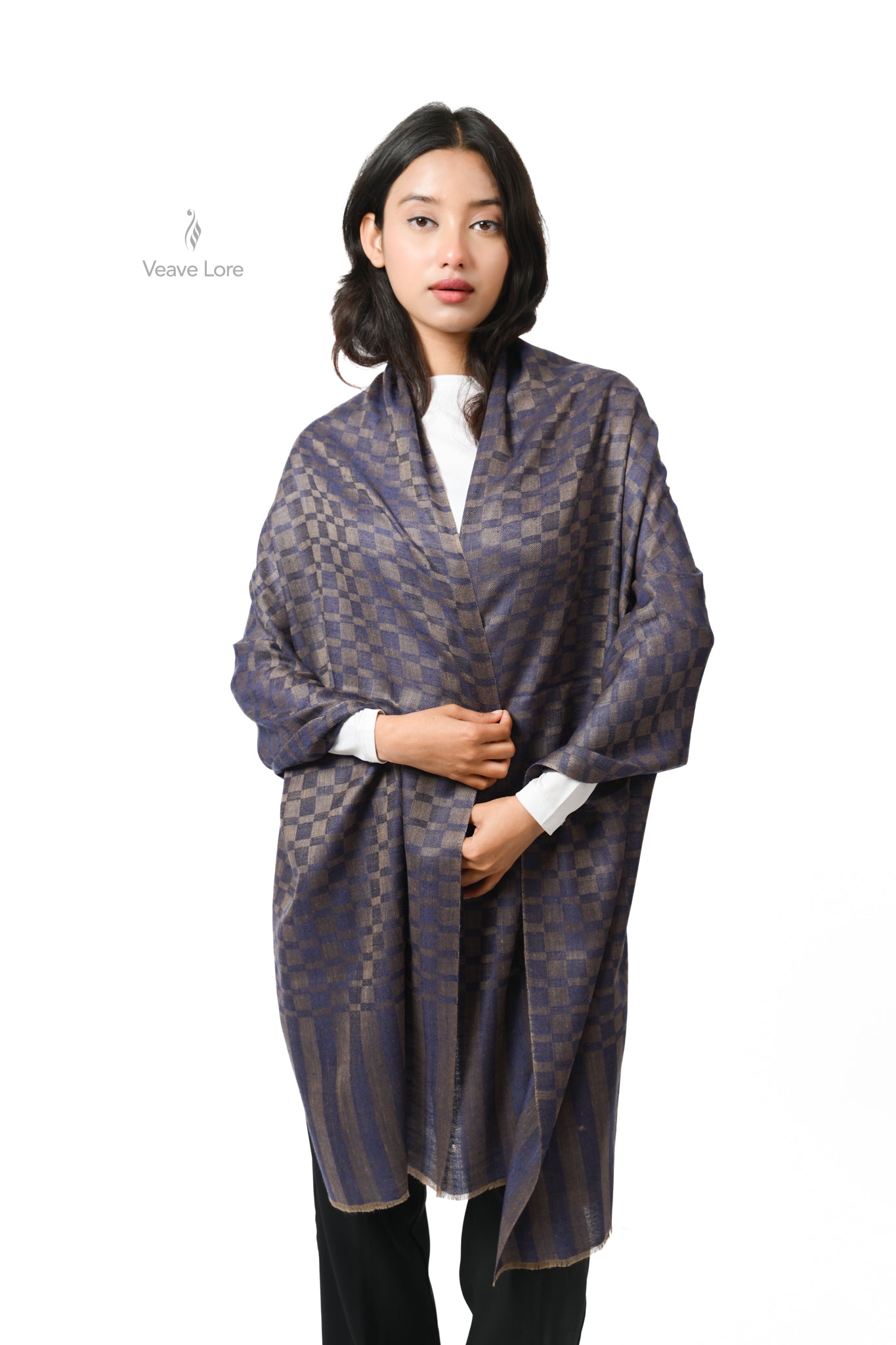 Raat Ink Pashmina Stole