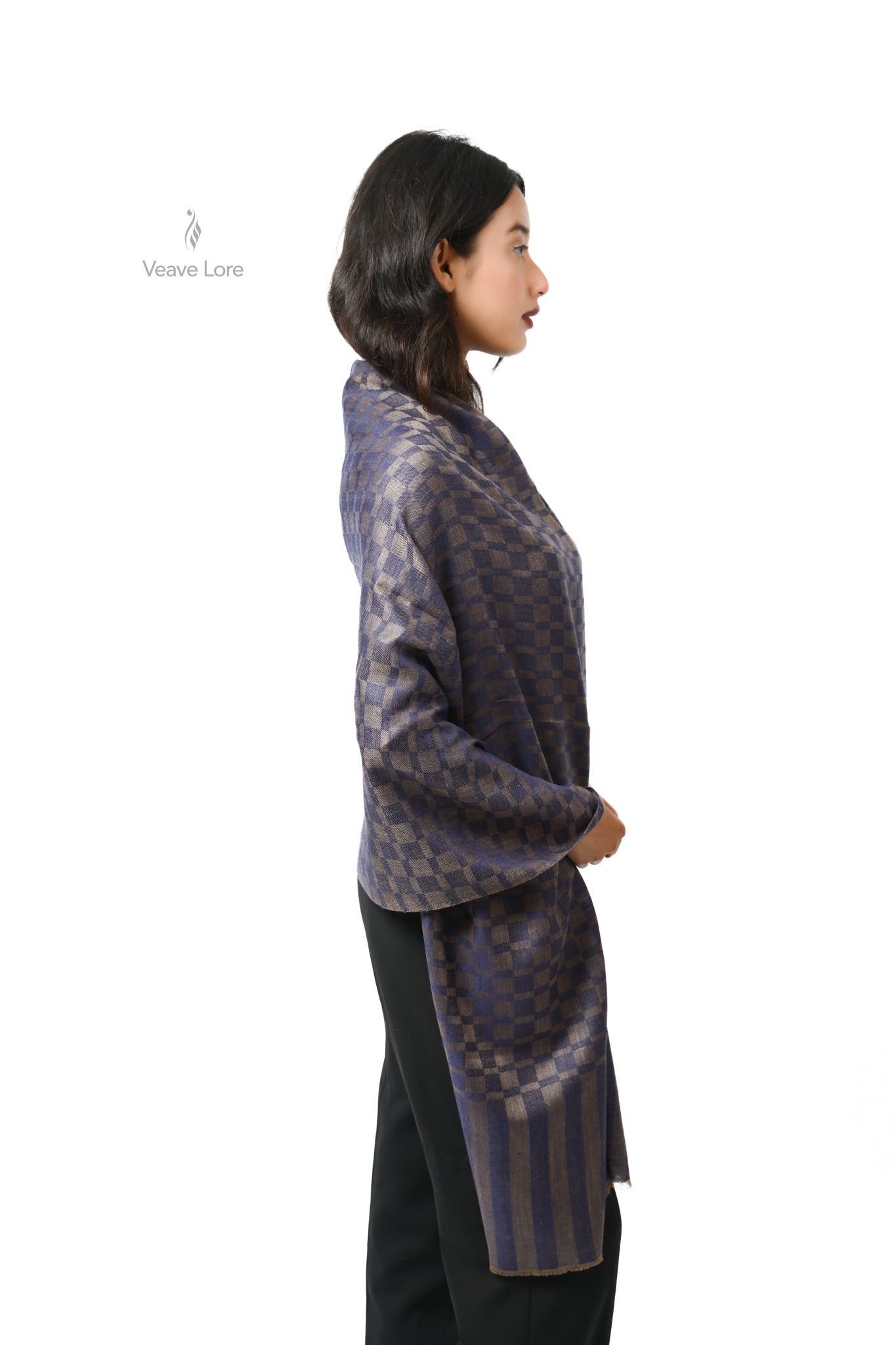 Raat Ink Pashmina Stole