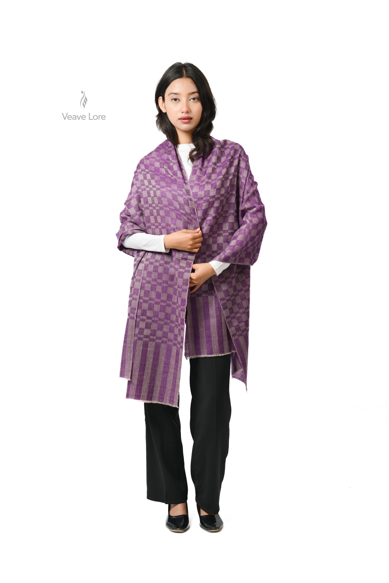 Sunbul Heather Pashmina Stole