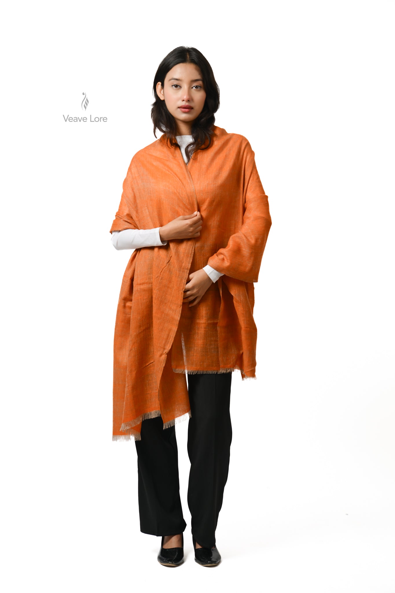Tabaan Terracotta Pashmina Stole