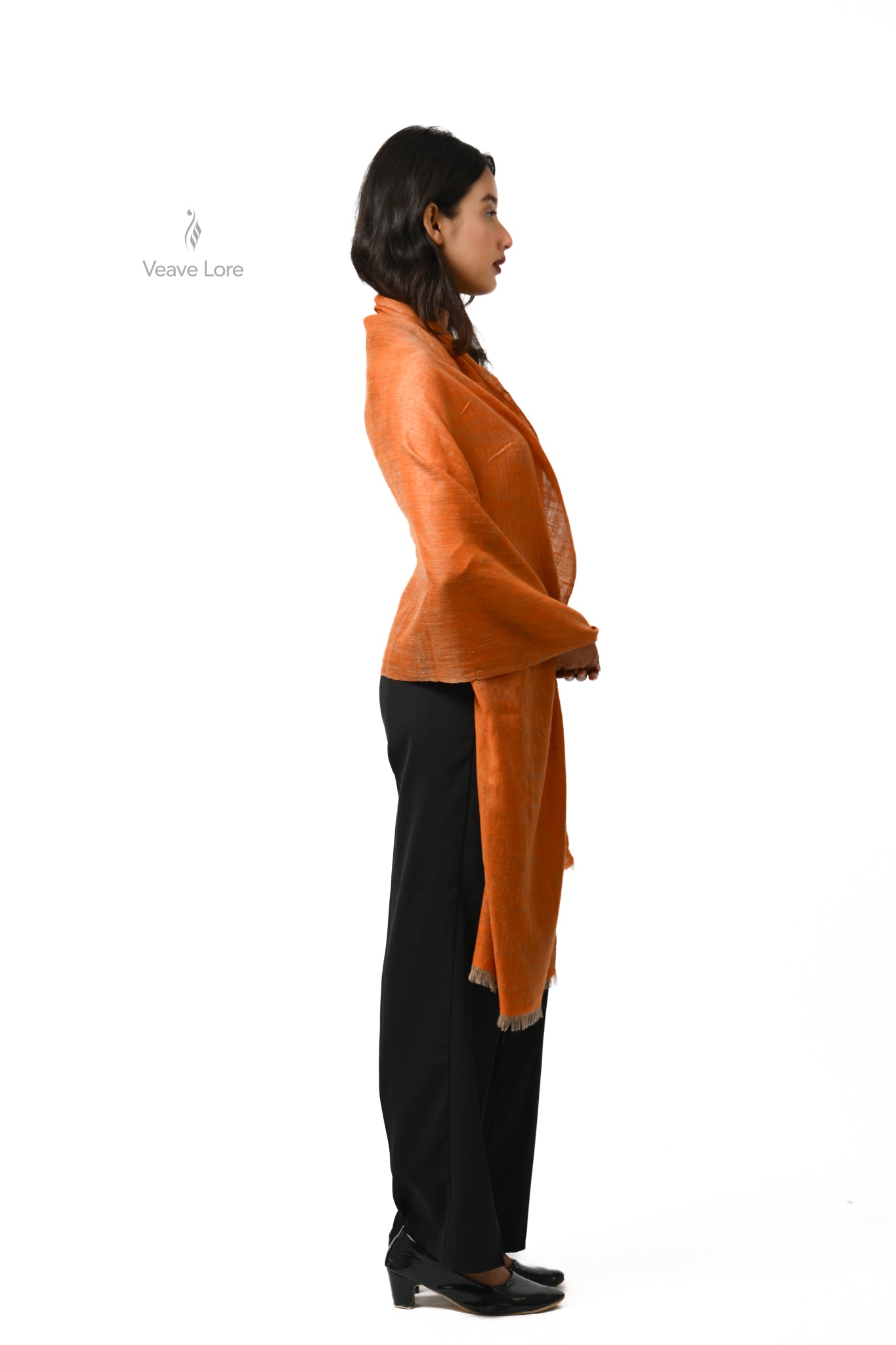 Tabaan Terracotta Pashmina Stole