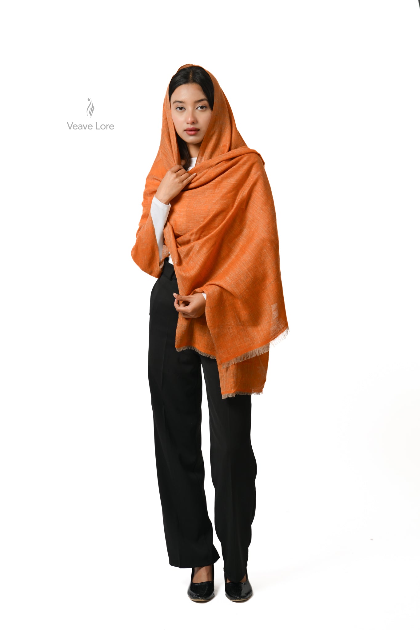 Tabaan Terracotta Pashmina Stole
