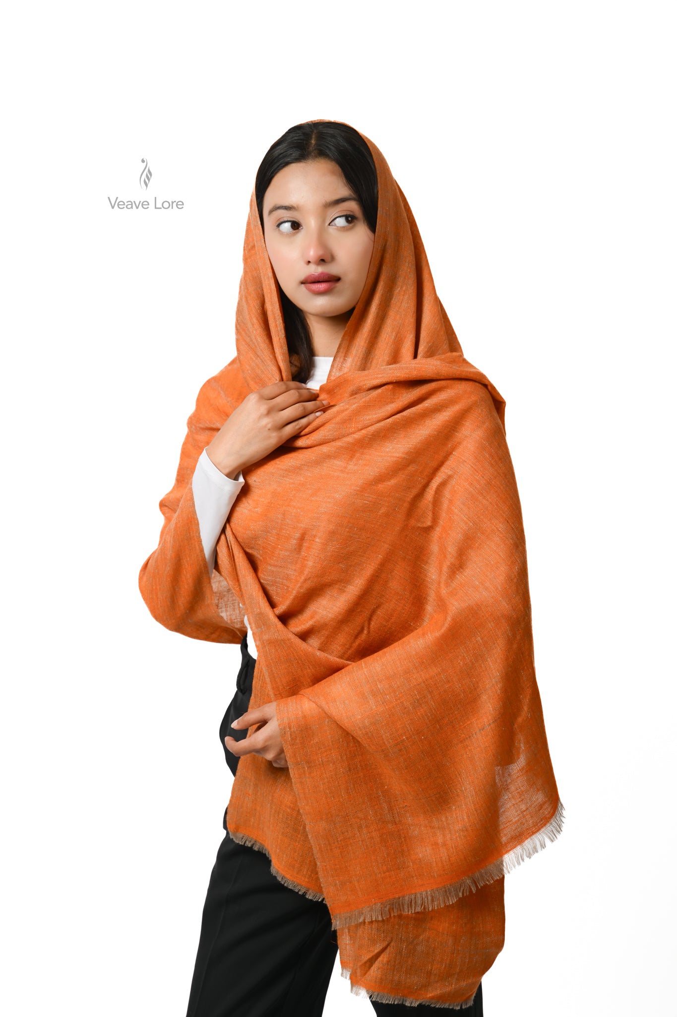 Tabaan Terracotta Pashmina Stole