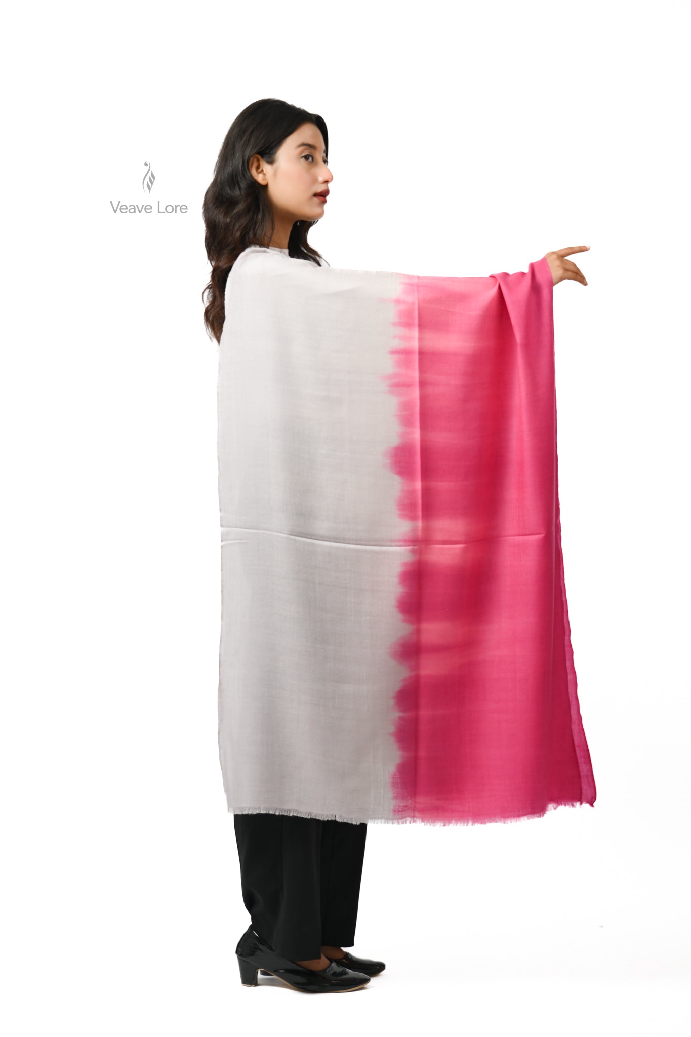 Gulabi Quartz Pashmina Stole