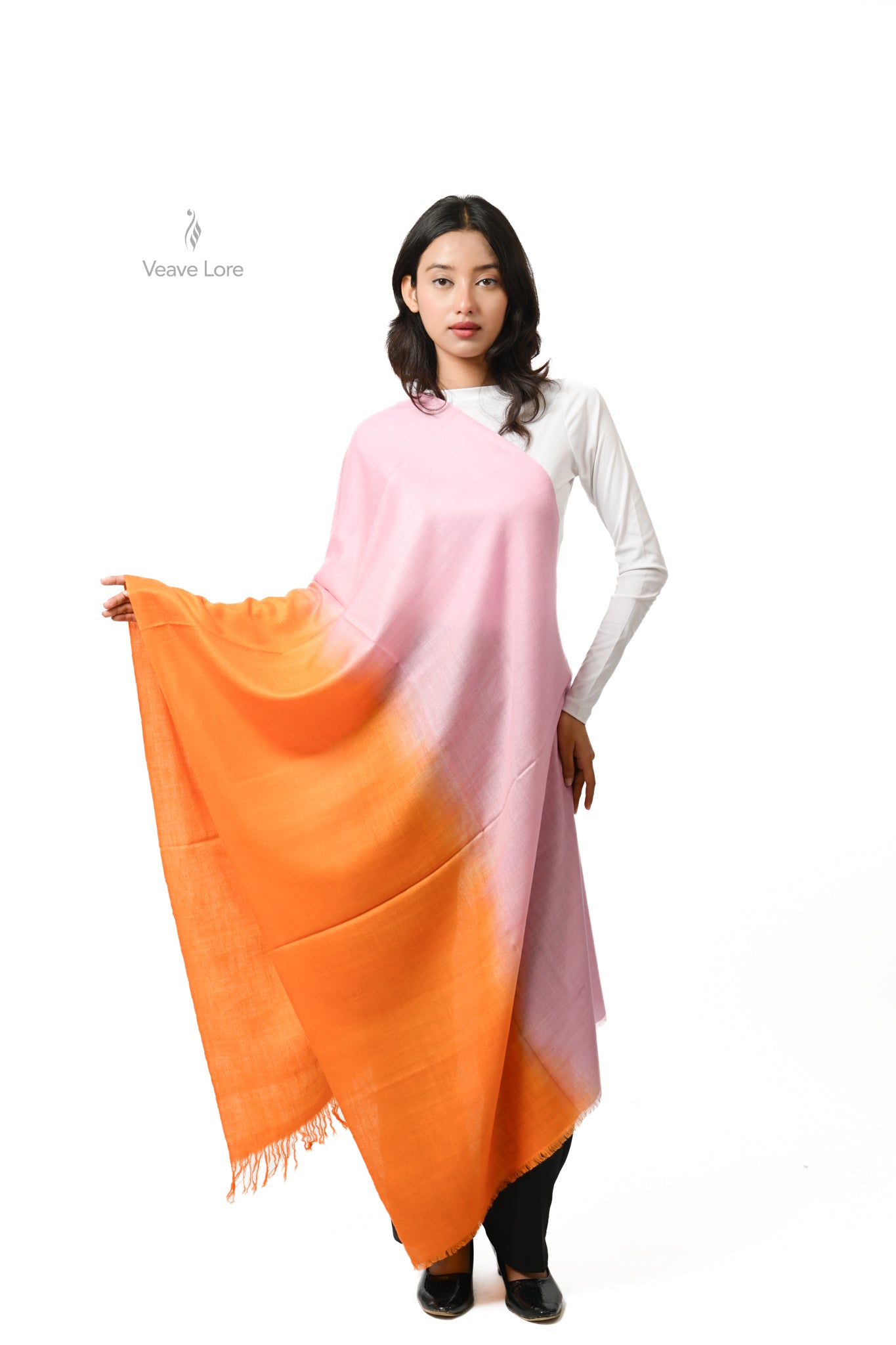 Narangi Blossom Pashmina Stole