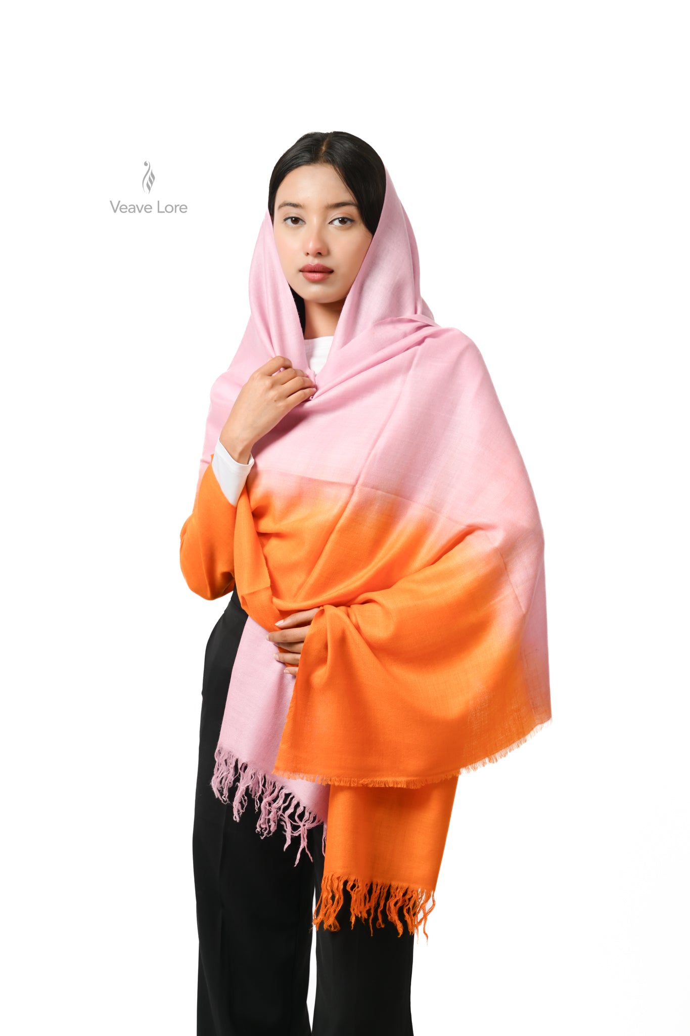 Narangi Blossom Pashmina Stole