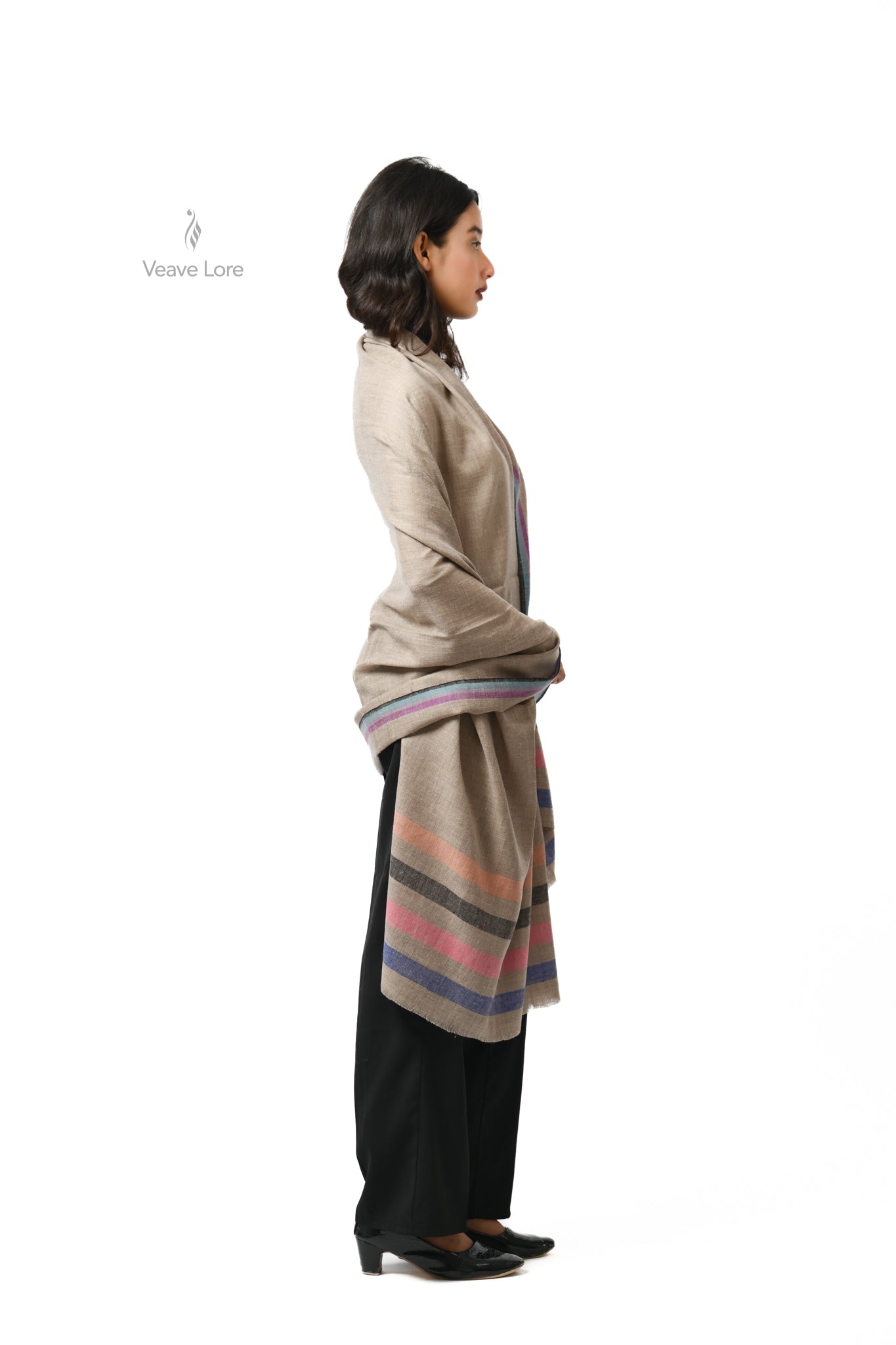 Nazuk Aurora Pashmina Shawl