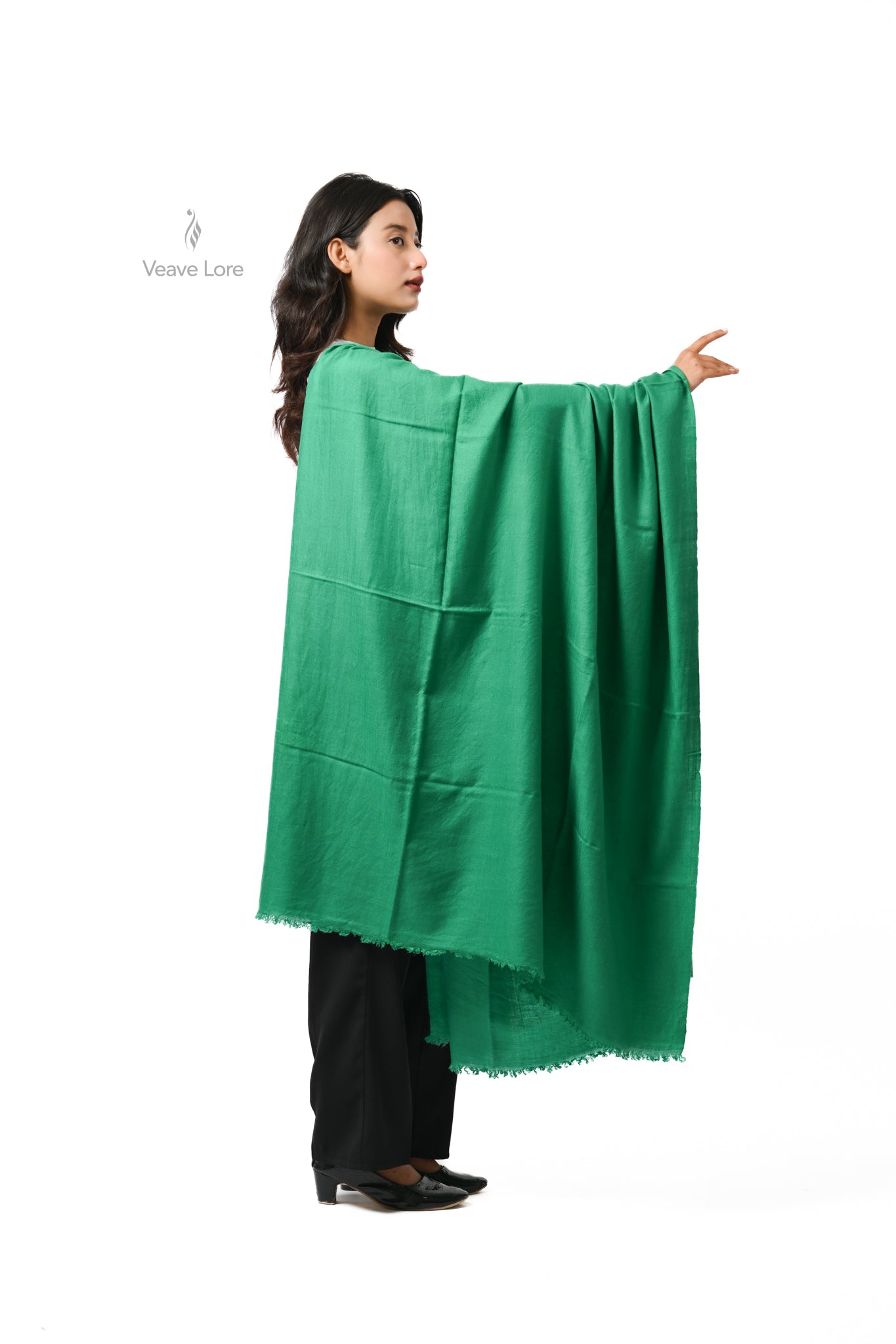 Sarv Malachite Pashmina Shawl