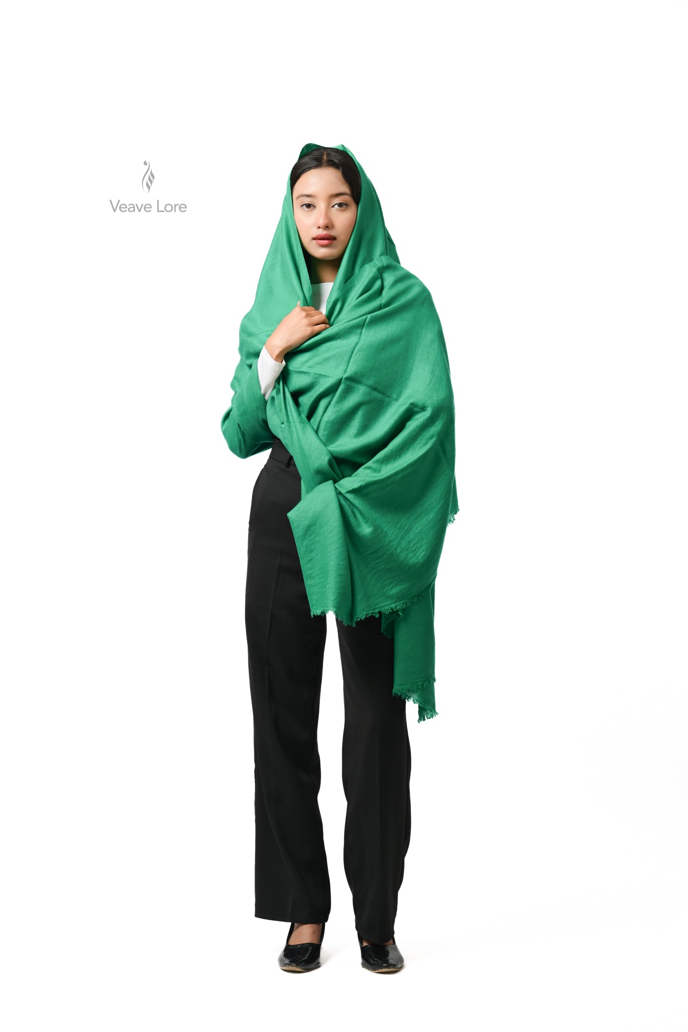 Sarv Malachite Pashmina Shawl