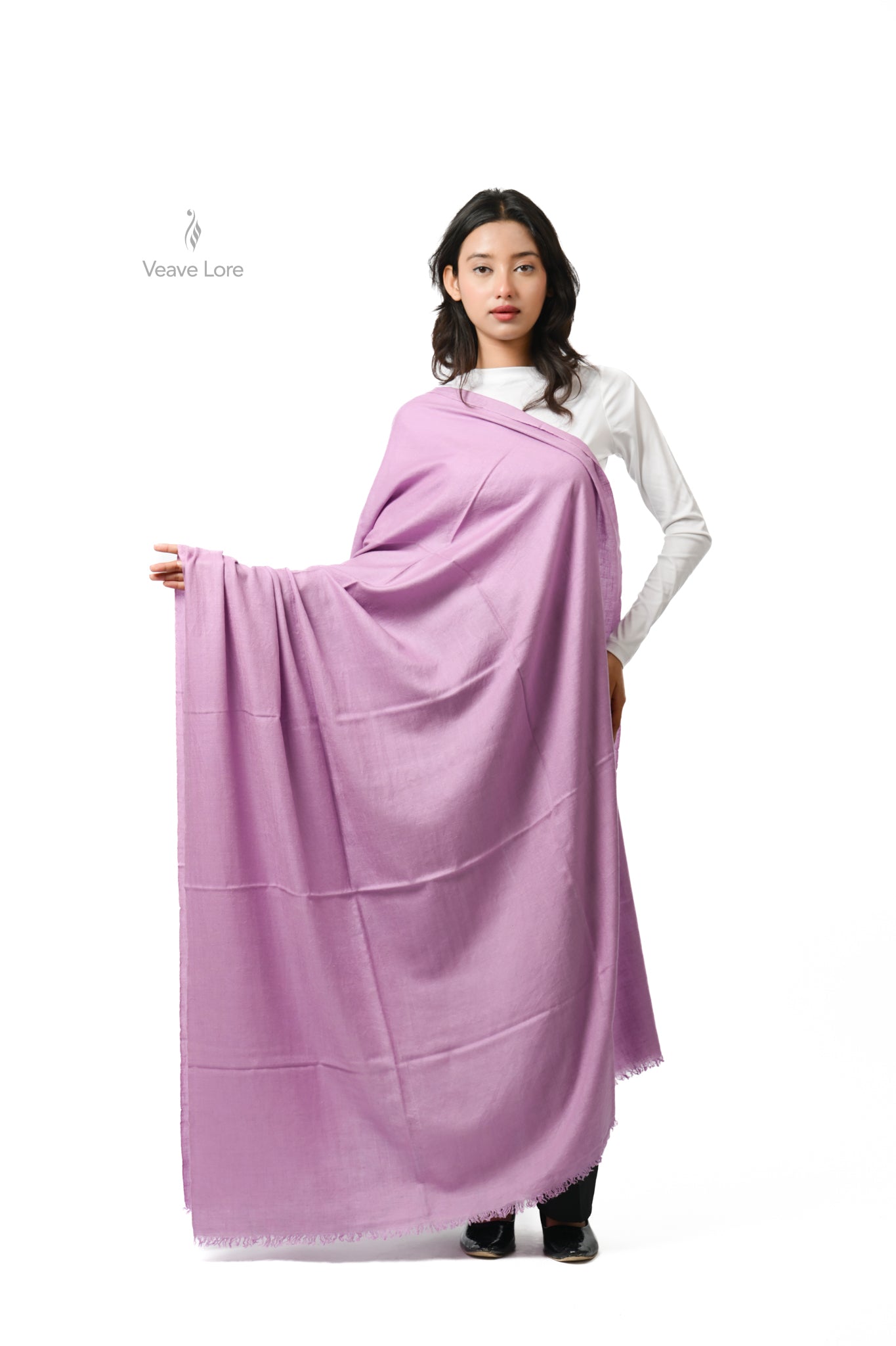 Mehek Wisteria Pashmina Shawl