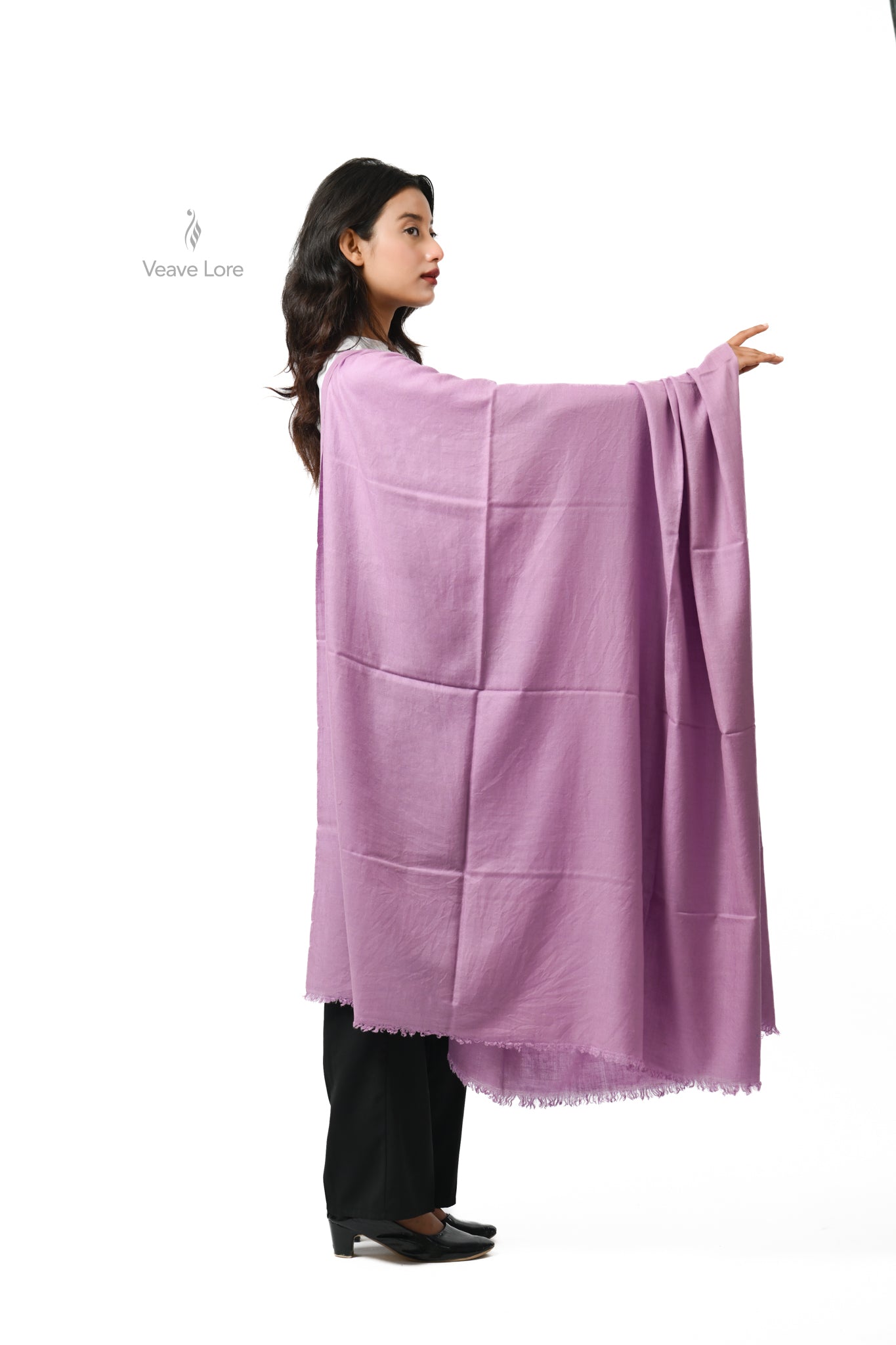 Mehek Wisteria Pashmina Shawl