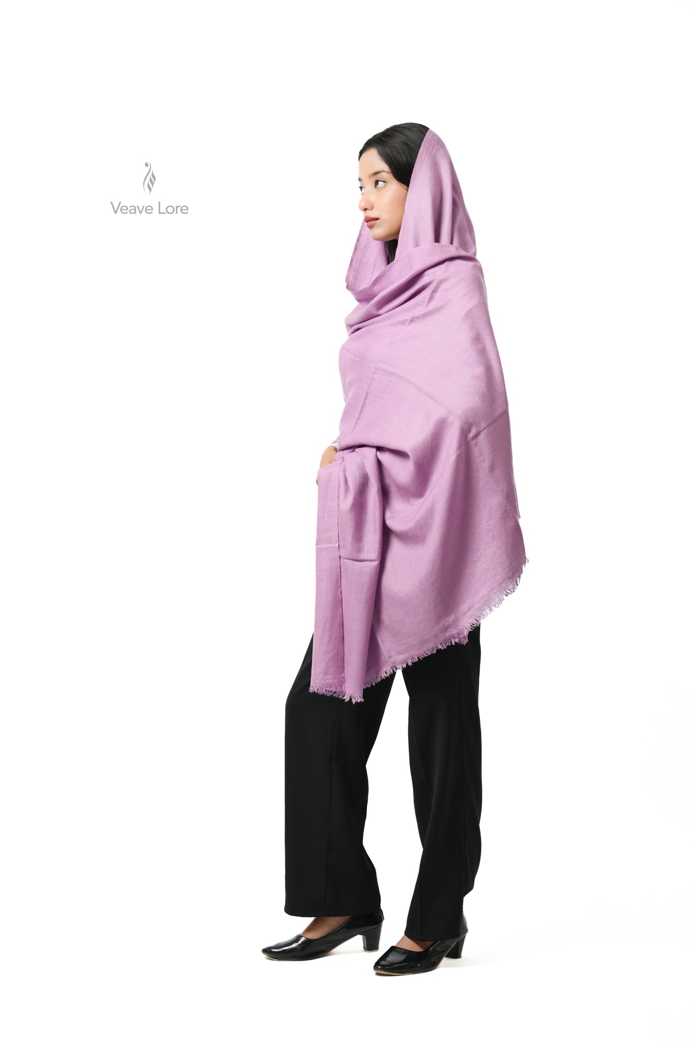 Mehek Wisteria Pashmina Shawl