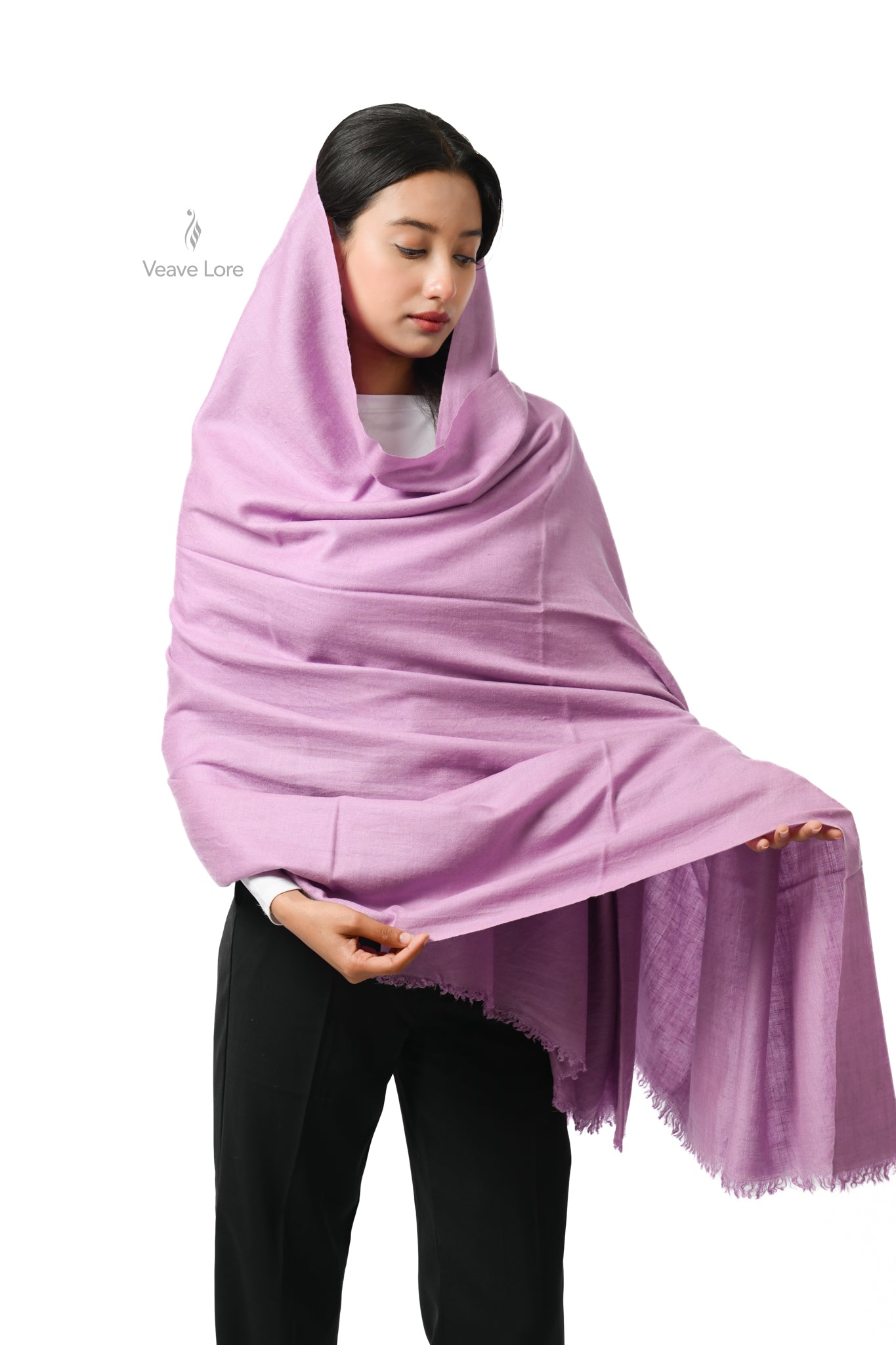 Mehek Wisteria Pashmina Shawl