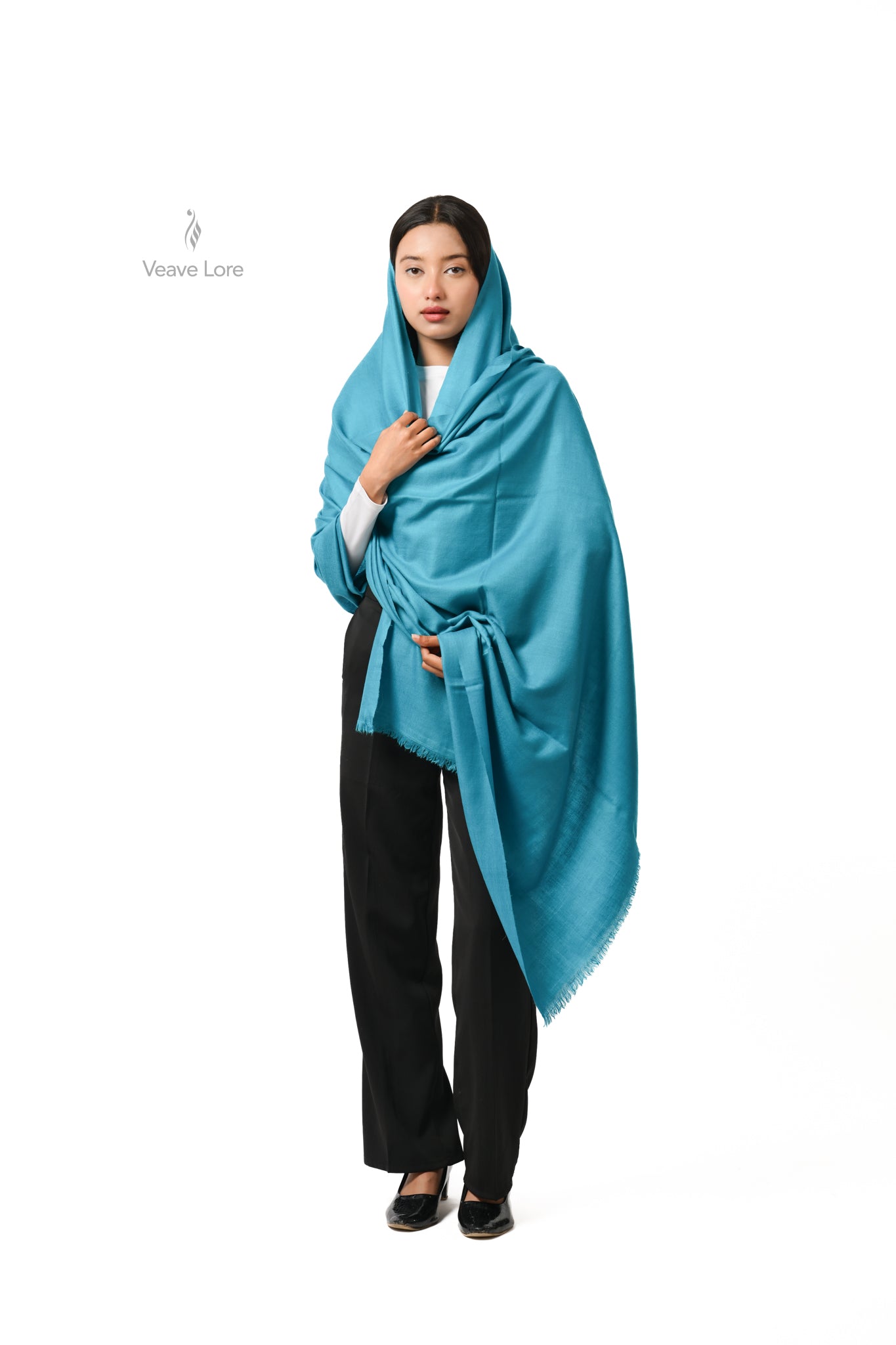 Firoza Tide Pashmina Shawl