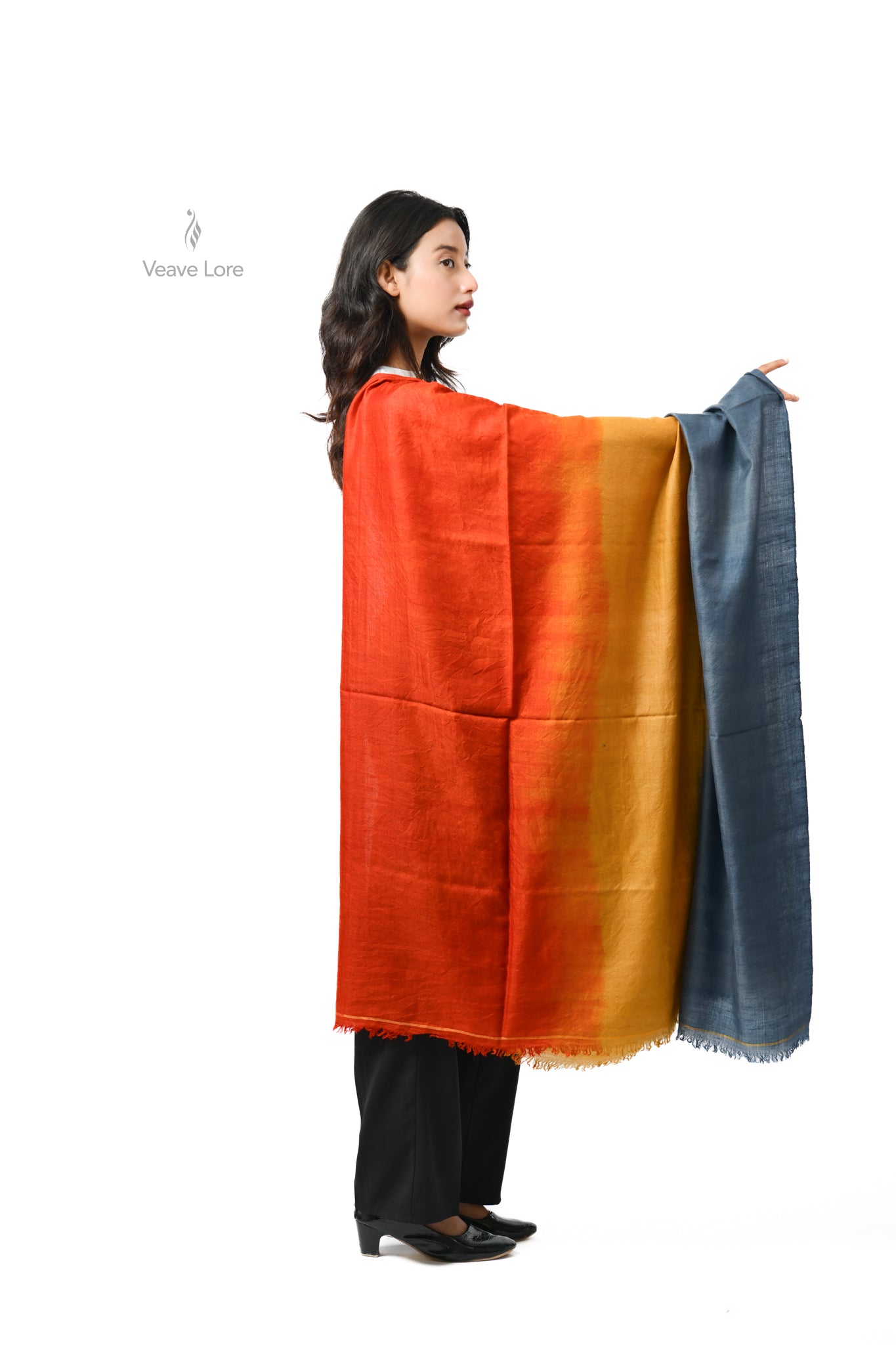 Abr Copper Pashmina Shawl