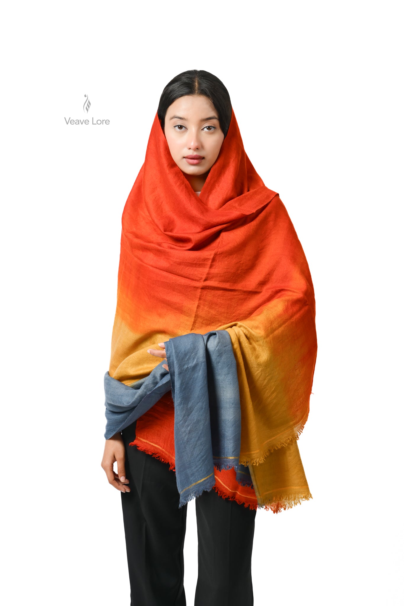 Abr Copper Pashmina Shawl