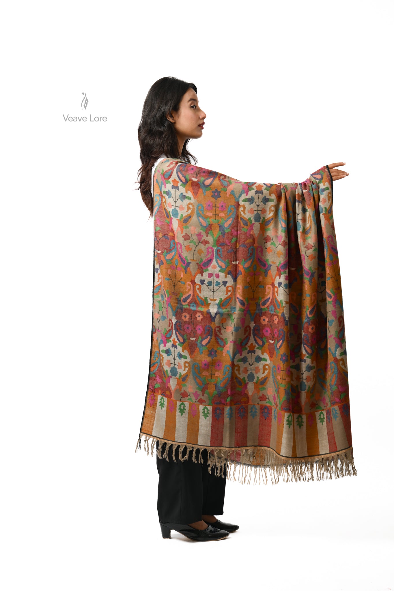 Bagh-e-Bahisht The Garden of Paradise Pashmina Shawl