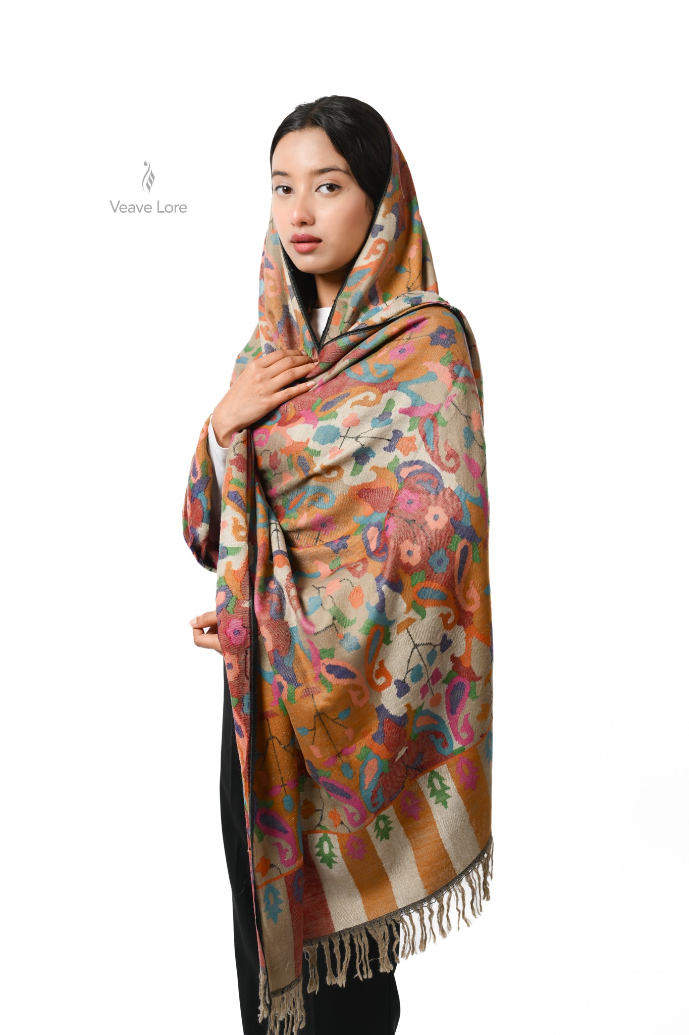 Bagh-e-Bahisht The Garden of Paradise Pashmina Shawl