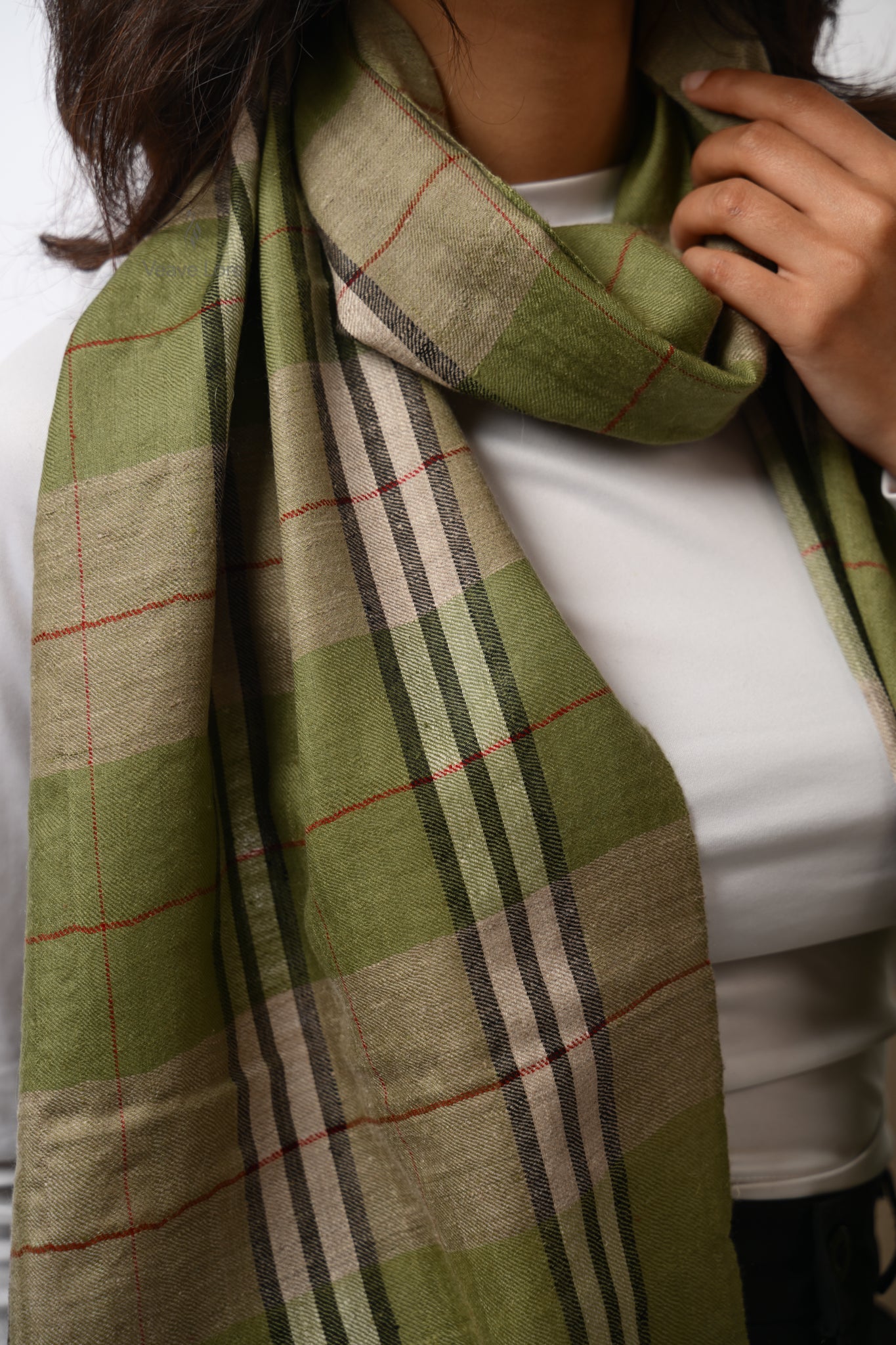Saaya Moss Pashmina Muffler