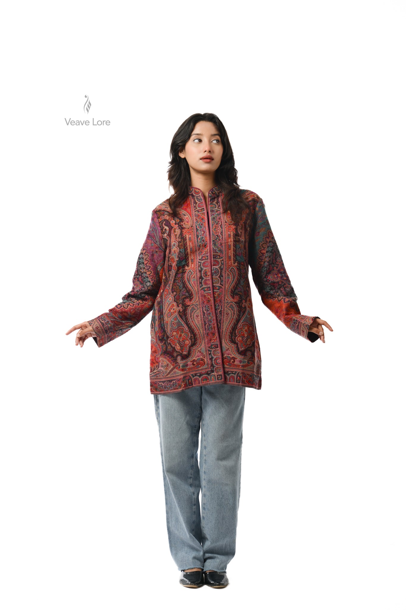 Garnet Kani Jamawar Jacket