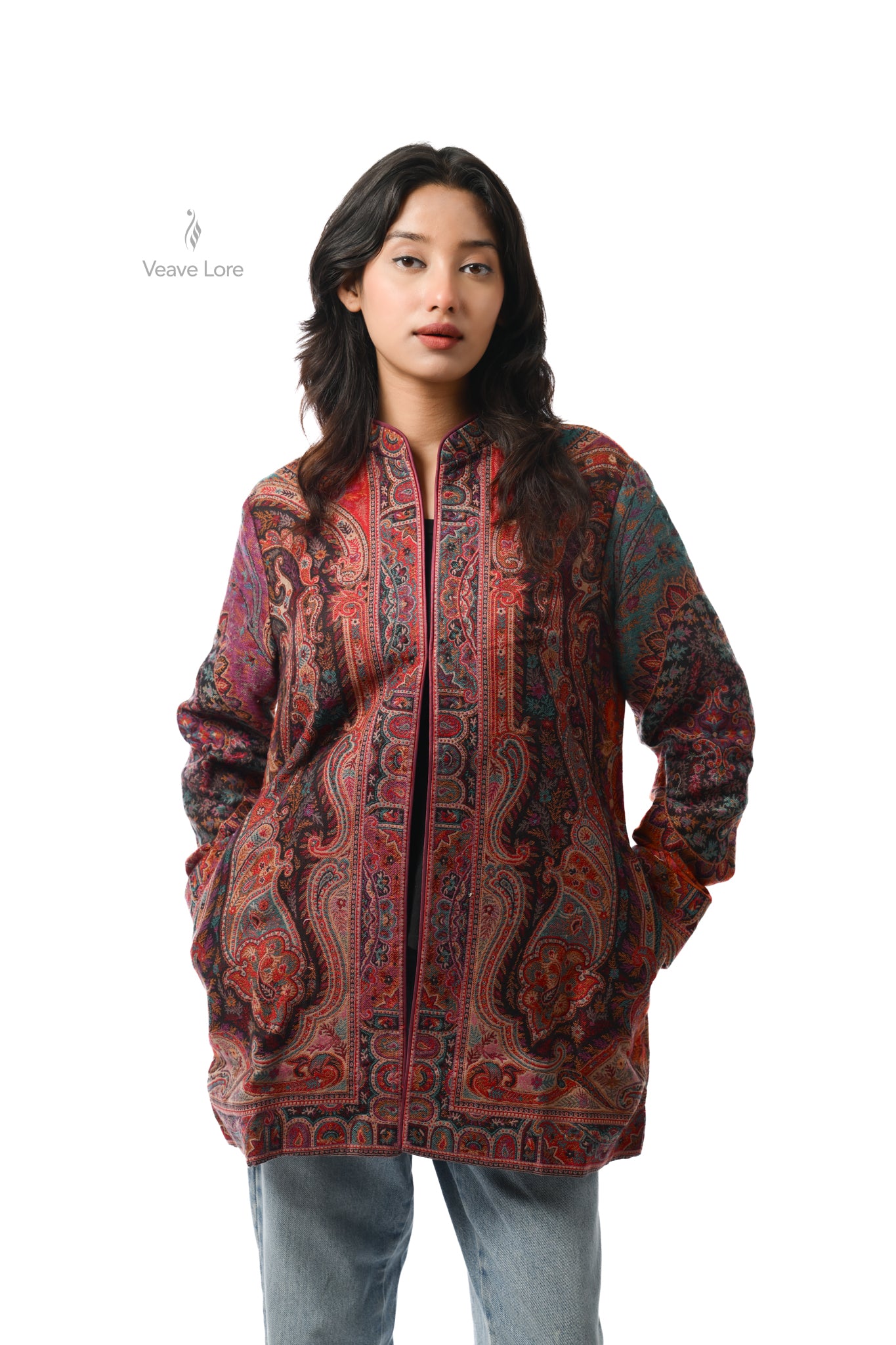 Garnet Kani Jamawar Jacket