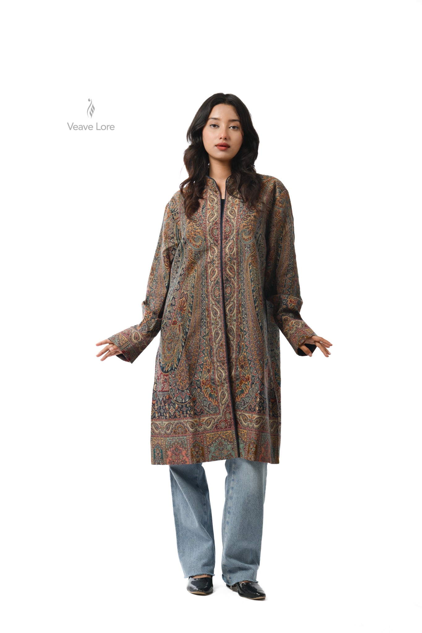 Forest Kani Jamawar Coat