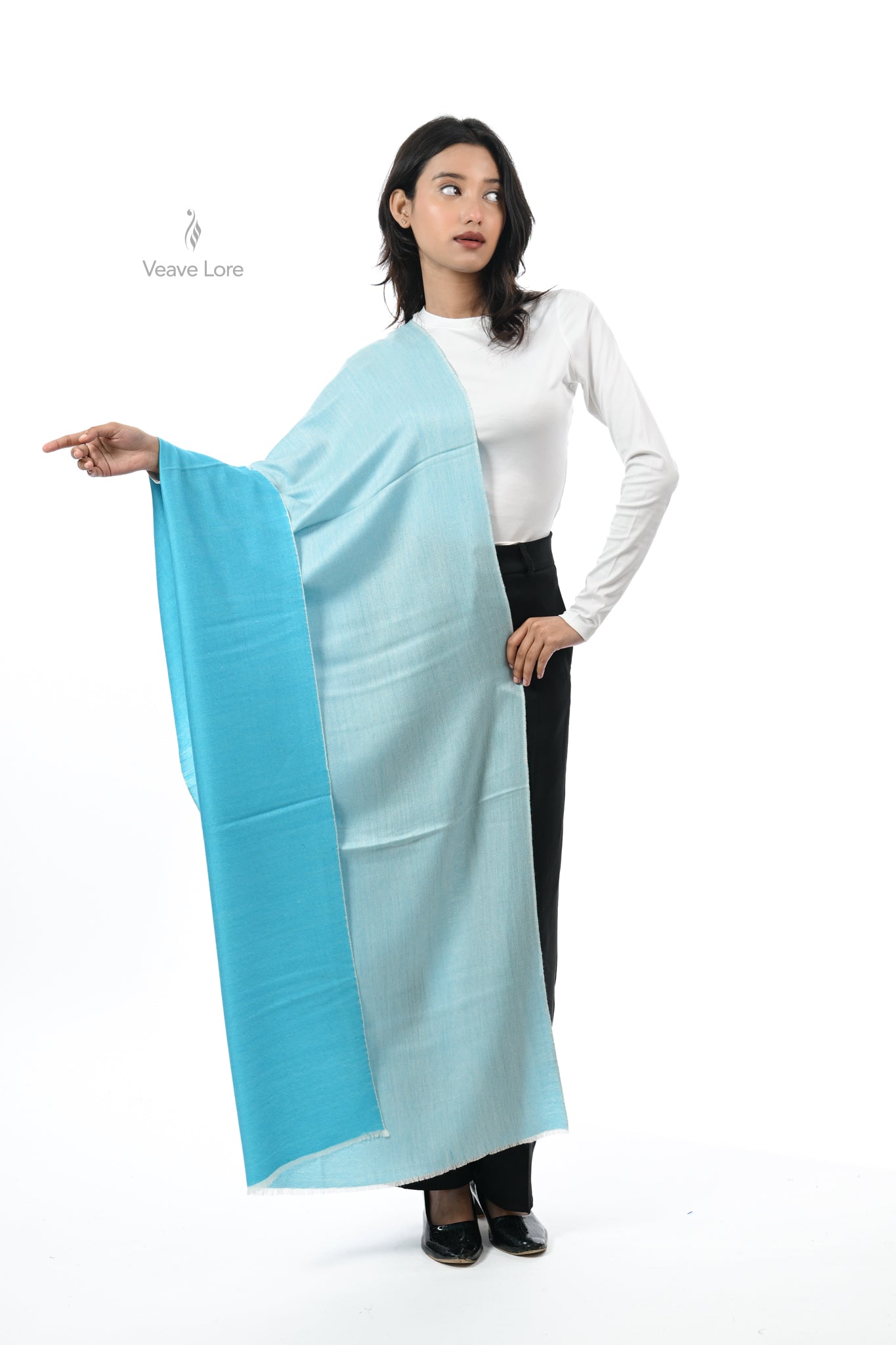 Twin Veil Reversible Stole