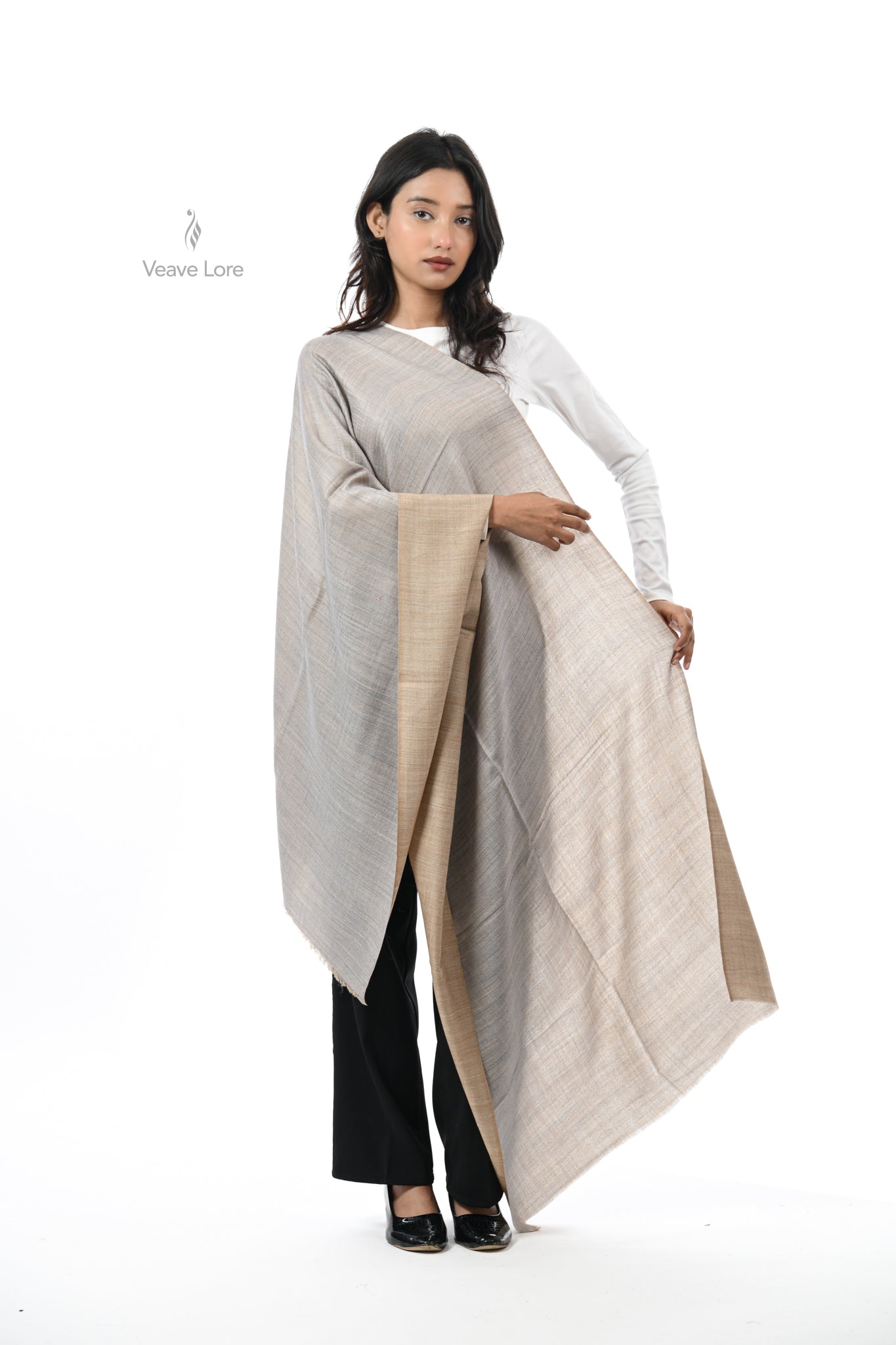 Twin Veil Reversible Stole